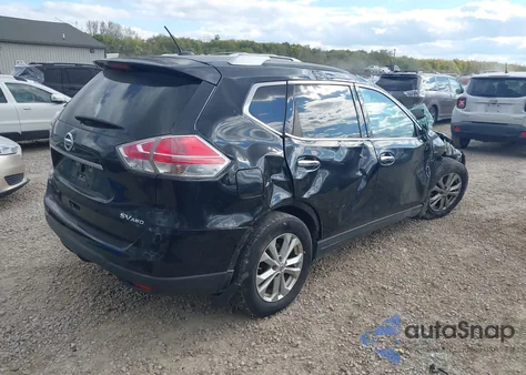 2015 Nissan Rogue Sv from USA, damaged, VIN KNMAT2MV4FP563792